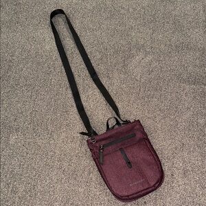 NWOT Sherpani Stylish Burgundy Crossbody Bag